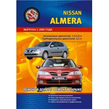 NISSAN Almera, с 1995 по 2000 г., бензин / дизель