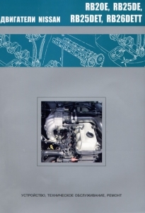 Двигатели NISSAN RB20E, RB25DE, RB25DET, RB26DETT