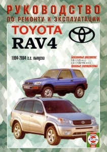 TOYOTA RAV4, с 1994 по 2004 г., бензин