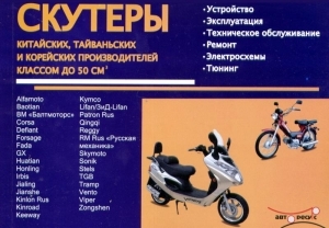 Скутеры китайских, тайваньских и корейских производителей, классом до 50 см 3.