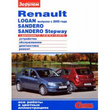 Renault Logan , Renault  Sandero, Renault  Sandero Stepway  выпуска с 2009 года. 