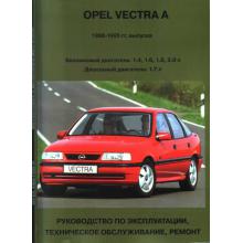 OPEL VECTRA A с 1988-1995 г. Седан, хэтчбек и универсал. Ремонт