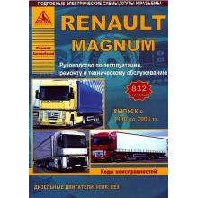 RENAULT MAGNUM с 1990 по 2006 г. дизель. Книга по ремонту