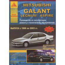 MITSUBISHI Galant, Legnum, Aspire, с 1996 по 2003, бензин / дизель