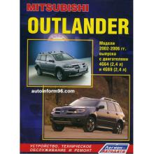 MITSUBISHI Outlander, с 2002 по 2006 г., бензин